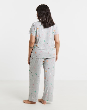 Pretty Secrets Value (2 Pack) Candy Cane Pyjama Sets