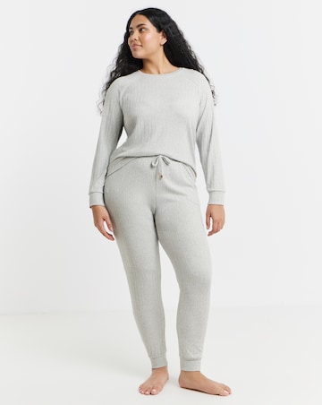 Figleaves Soft Rib Lounge Set