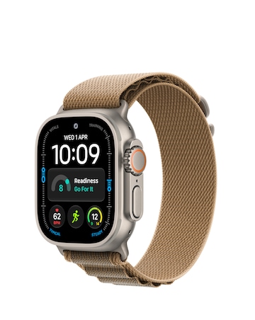 Apple Watch Ultra 4 GPS + Cellular 49mm - Titanium/Desert Alpine Loop - L