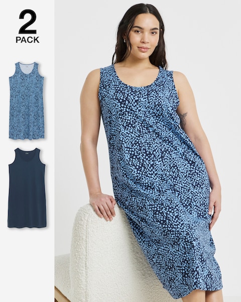 Pretty Secrets (2 Pack) Value Animal Nighties