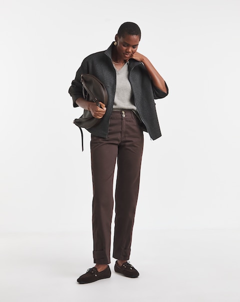 Cotton Peg Trouser