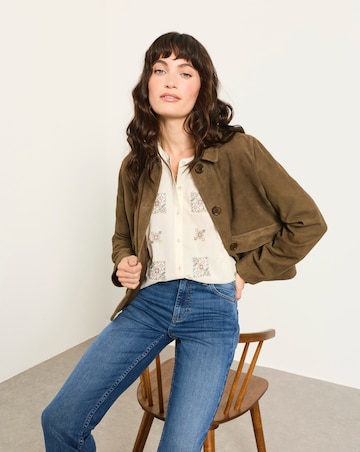 Fatface Ellen Emb Blouse