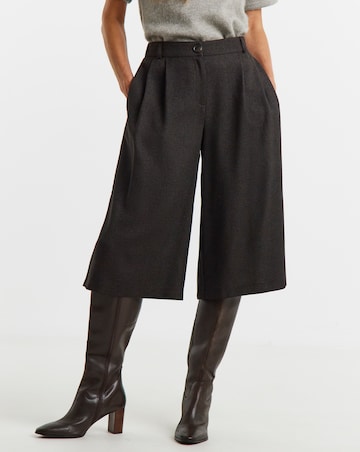 Chocolate Textured Culotte