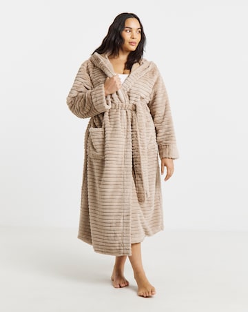 Pretty Secrets Luxury Hooded Dressing Gown