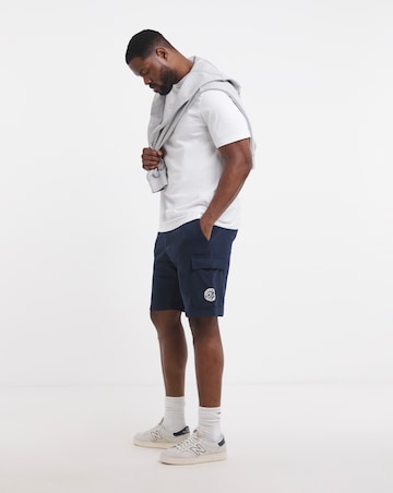 Jack & Jones Gordon Alliance Sweat Cargo Short - Navy