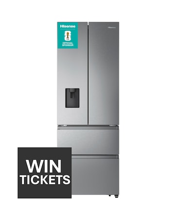 Hisense RF632N4WIE Fridge Freezer - Stainless Steel E Rated