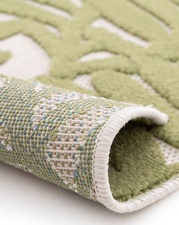 Zouk Leaves Indoor/Outdoor Rug