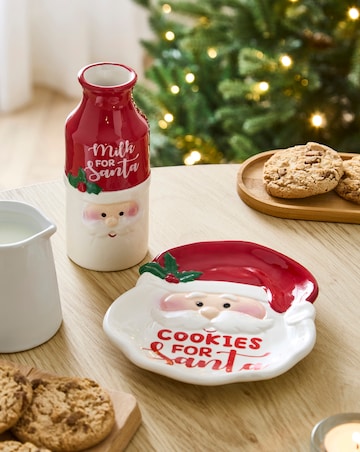 Christmas Eve Milk & Cookie Set