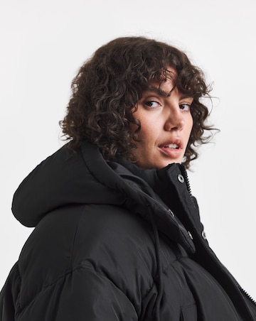 Black Short Padded Coat
