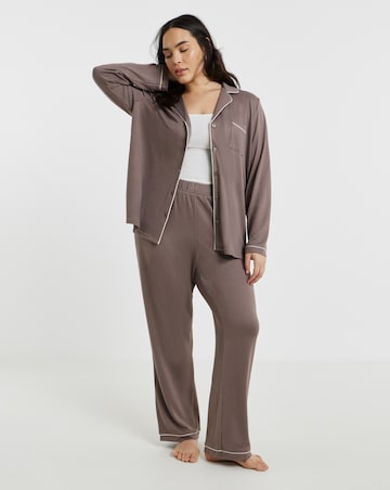 Pretty Secrets Brushed Rib Pyjama Set
