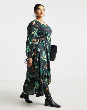 Simply Be Floral High Low Maxi Dress
