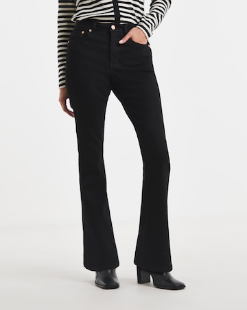 Black Magisculpt Shaping Bootcut Jeans