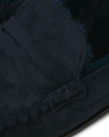 Jack & Jones Mark Moc Toe Slipper - Navy
