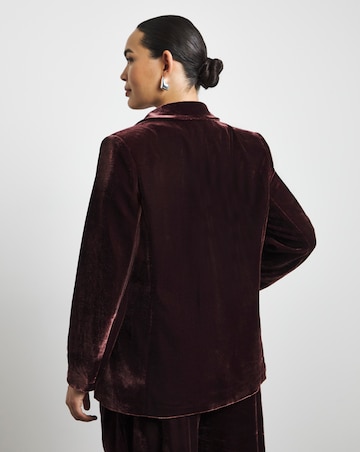 Joanna Hope Velour Co ord Blazer