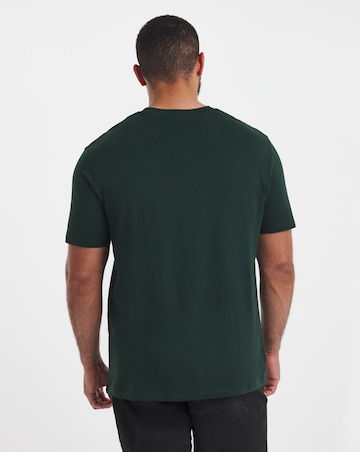 Jack & Jones Short Sleeve Corp Logo Tee - Grey Blue