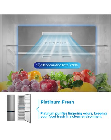 Midea Large Capacity Combi FridgFreez