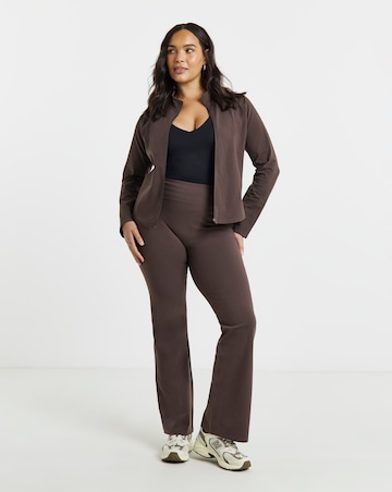 Gym King Peach Luxe Full Zip Jacket
