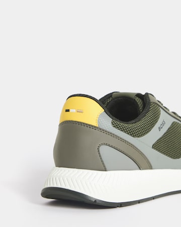 BOSS Titanium Runner Trainers -Green