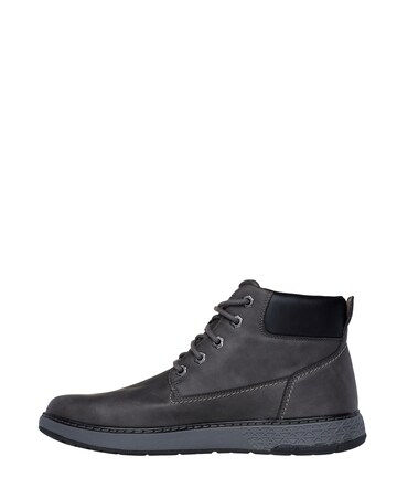 Skechers Waterproof Garlan Deno Boot - Charcoal