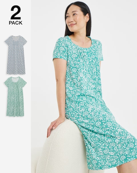 Julipa (2 Pack) Value Printed Nighties