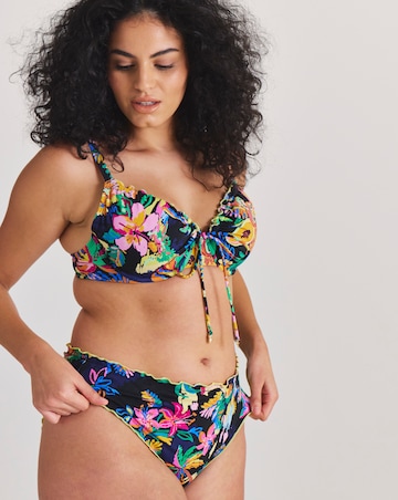 Fruit Print Edge Detail Bikini Brief