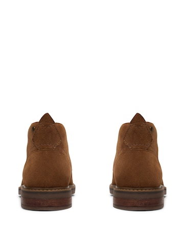 Clarks Newford Mid Suede Boot - Light Brown