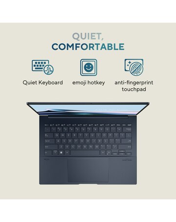 ASUS Zenbook OLED Laptop - 14in Intel Core Ultra 5, 16GB 512GB WUXGA - Blue