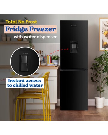RUSSELL HOBBS FRIDGE FREEZER W/ WD INST