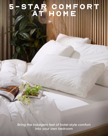 Snuggledown Hotel Side Sleeper Anti Allergy Pillow