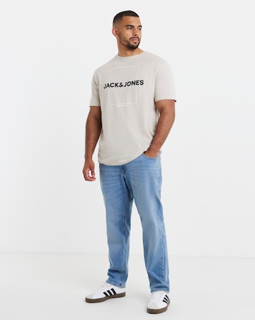 Jack & Jones Arthur 5-Pack Logo T-Shirts - Multi
