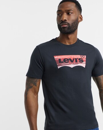 Levi's Short Sleeve Graphic Batwing T-Shirt - Black
