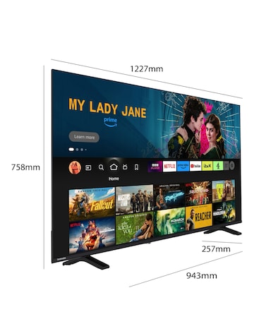 Toshiba 55UF2653DB 55in 4k Ultra HD Smart TV with Freely