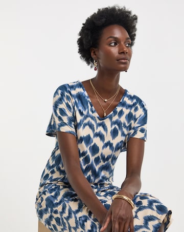 Great Value Soft Touch Midi T-Shirt Dress