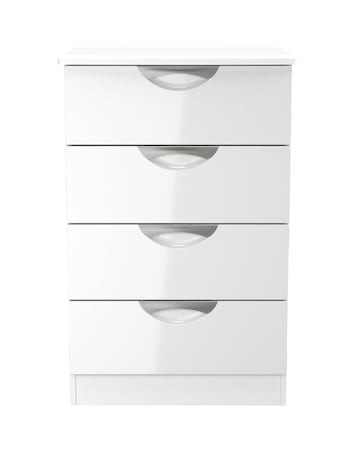 Haydn Ready Assembled 4 Drawer Midi Chest - Kids