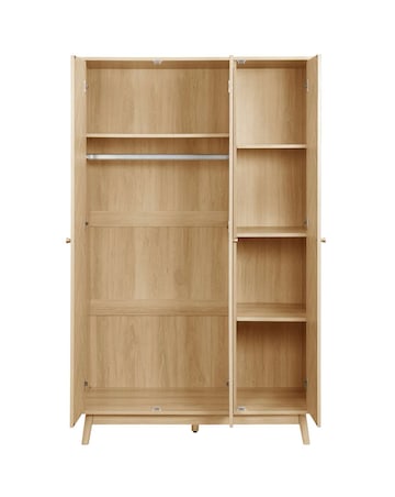 Herringford 3 Door Wardrobe With Mirror