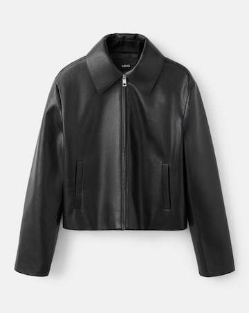 Mango Faux Leather Jacket