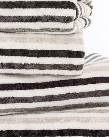 Deyongs Bliss Linear 100% Cotton 550GSM Striped Towel