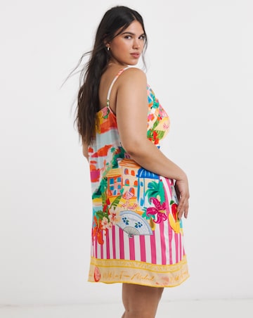 Printed Shift Dress
