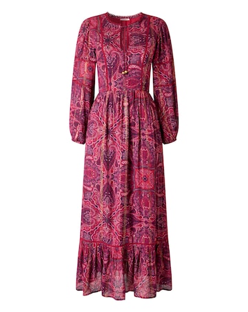 Joe Browns Petite Beautifully Boho Long Sleeve Maxi Dress