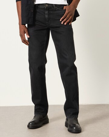 FatFace Straight Fit Jeans - Dark Grey