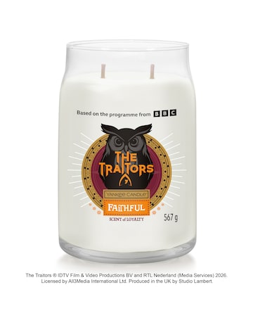 Yankee Candle The Traitors - Faithful Large Candle