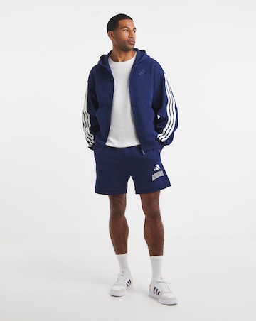 adidas 3 Stripes Full Zip Hoodie