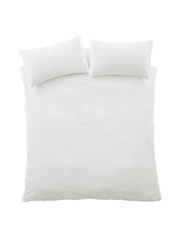 Bianca Seersucker Woven Stripe Duvet Cover Set