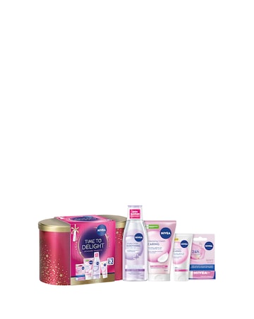 Nivea Time To Delight Beauty Pamper Essentials With Keepsake Tin