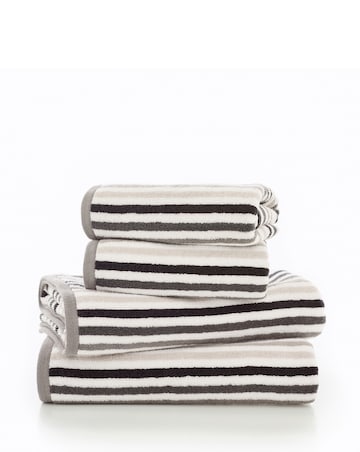 Deyongs Bliss Linear 100% Cotton 550GSM Striped Towel