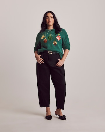 Julipa Chirstmas Bauble Fluffy Jumper