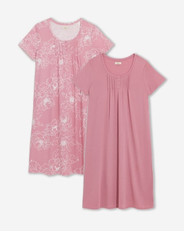 Julipa (2 Pack) Value Floral Nighties