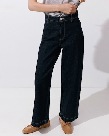 Mango Catherin Culotte High-Rise Jeans