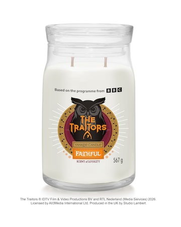 Yankee Candle The Traitors - Faithful Large Candle