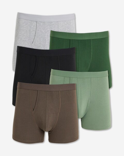 5 Pack A Front Boxers